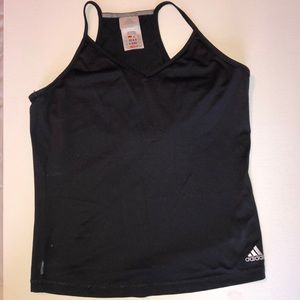 Adidas sports top black